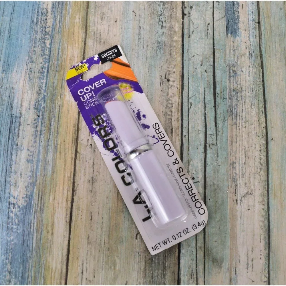 n/a L.A. COLORS Coverup Pro Concealer Stick - Orange CBCS278 New
